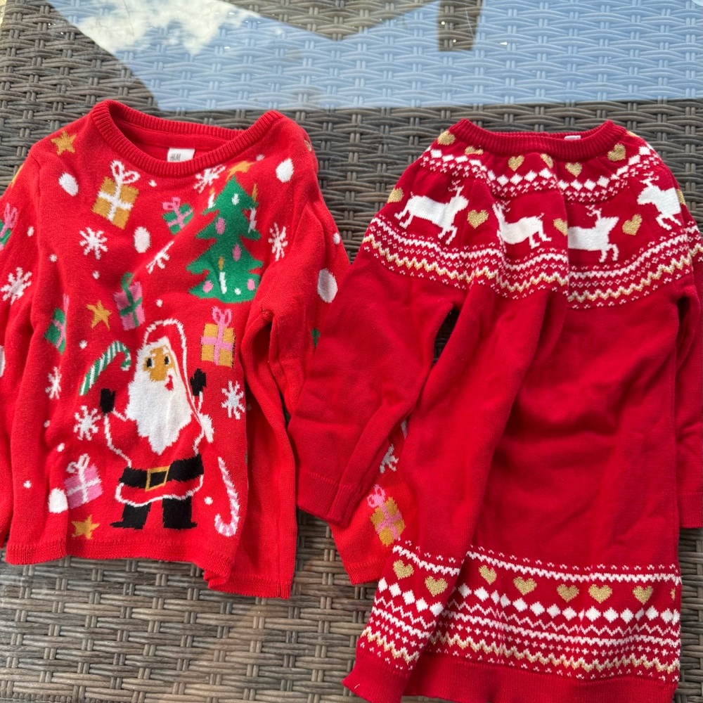 H&M Red Festive Sweater Collection